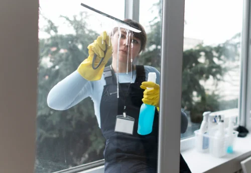 Nettoyage de vitres intérieures et extérieures à Fontanières
